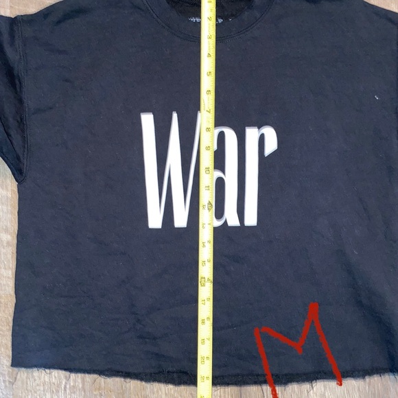 Miguel War & Leisure Album Pullover Black Distressed - Picture 12 of 14